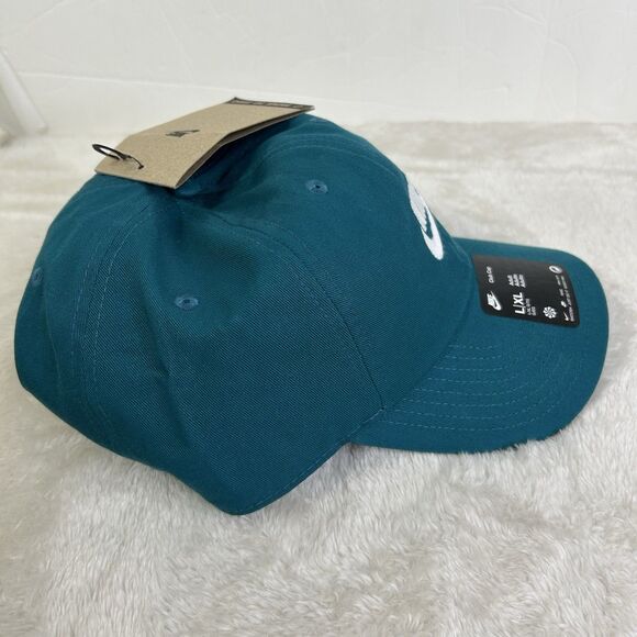 Nike Club Turquoise Blue NEW Adjustable Strapback Hat Cap Mens Unisex Size M/L - Picture 4 of 5